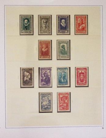 1940-1975, Lot de France avec plusieurs collections