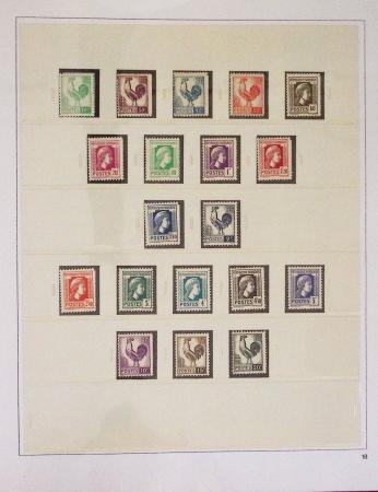 1940-1975, Lot de France avec plusieurs collections