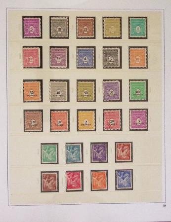 1940-1975, Lot de France avec plusieurs collections