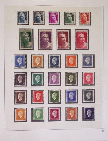 1940-1975, Lot de France avec plusieurs collections