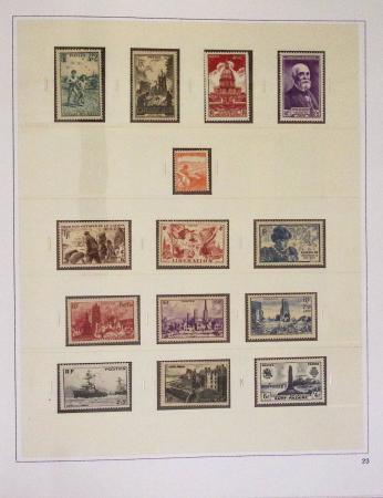1940-1975, Lot de France avec plusieurs collections