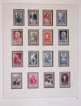 1940-1975, Lot de France avec plusieurs collections