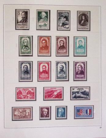 1940-1975, Lot de France avec plusieurs collections