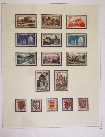 1940-1975, Lot de France avec plusieurs collections