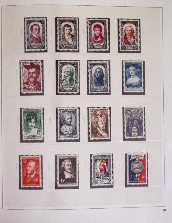 1940-1975, Lot de France avec plusieurs collections