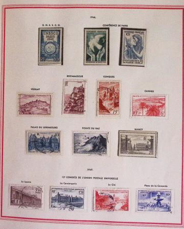 1940-1975, Lot de France avec plusieurs collections