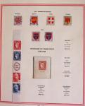 1940-1975, Lot de France avec plusieurs collections