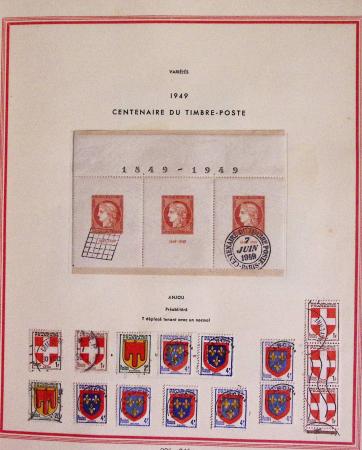 1940-1975, Lot de France avec plusieurs collections