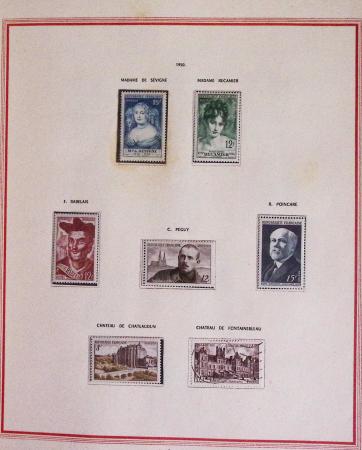 1940-1975, Lot de France avec plusieurs collections