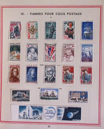 1940-1975, Lot de France avec plusieurs collections