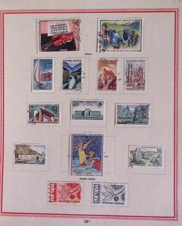 1940-1975, Lot de France avec plusieurs collections