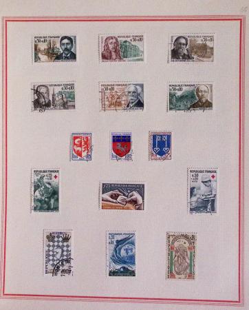 1940-1975, Lot de France avec plusieurs collections