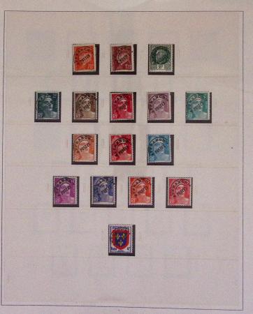 1940-1975, Lot de France avec plusieurs collections