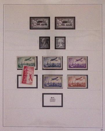 1940-1975, Lot de France avec plusieurs collections