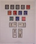 1940-1975, Lot de France avec plusieurs collections