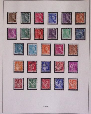 1940-1975, Lot de France avec plusieurs collections