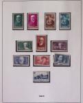 1940-1975, Lot de France avec plusieurs collections