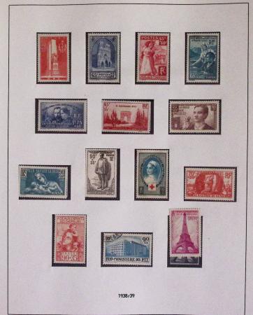 1940-1975, Lot de France avec plusieurs collections