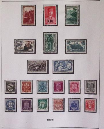 1940-1975, Lot de France avec plusieurs collections