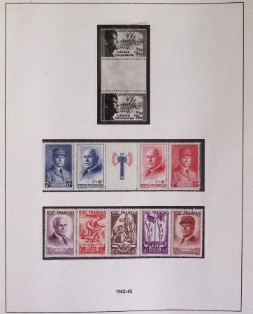 1940-1975, Lot de France avec plusieurs collections