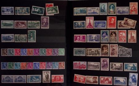 1940-1975, Lot de France avec plusieurs collections