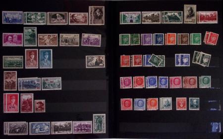 1940-1975, Lot de France avec plusieurs collections