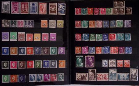 1940-1975, Lot de France avec plusieurs collections