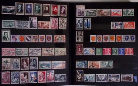 1940-1975, Lot de France avec plusieurs collections