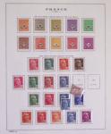 1940-1975, Lot de France avec plusieurs collections