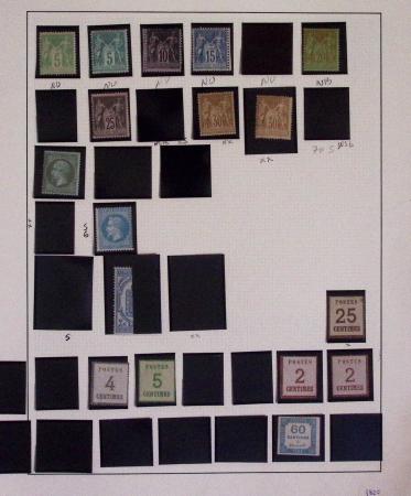 1940-1975, Lot de France avec plusieurs collections
