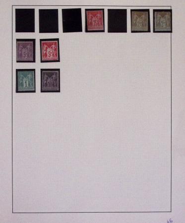 1940-1975, Lot de France avec plusieurs collections
