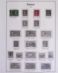 1940-1975, Lot de France avec plusieurs collections