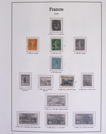 1940-1975, Lot de France avec plusieurs collections