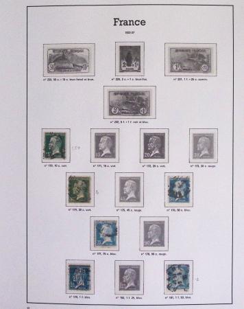 1940-1975, Lot de France avec plusieurs collections
