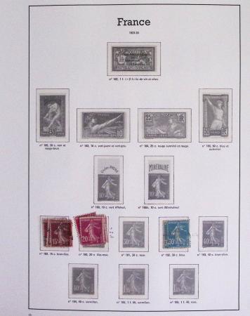 1940-1975, Lot de France avec plusieurs collections