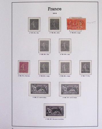 1940-1975, Lot de France avec plusieurs collections