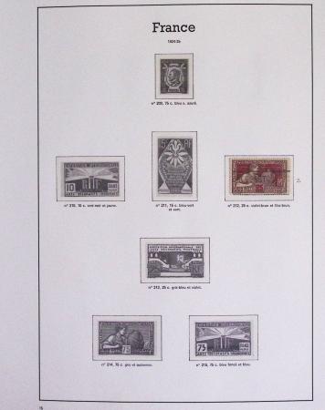 1940-1975, Lot de France avec plusieurs collections