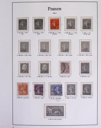1940-1975, Lot de France avec plusieurs collections
