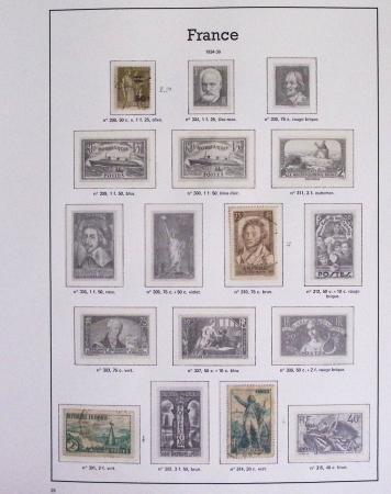 1940-1975, Lot de France avec plusieurs collections