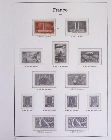1940-1975, Lot de France avec plusieurs collections