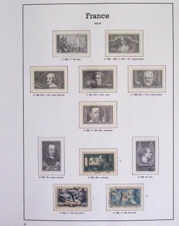 1940-1975, Lot de France avec plusieurs collections