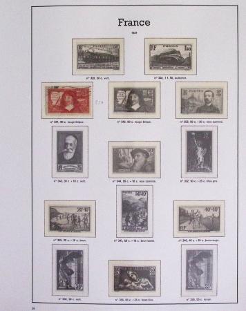 1940-1975, Lot de France avec plusieurs collections