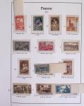 1940-1975, Lot de France avec plusieurs collections