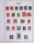 1940-1975, Lot de France avec plusieurs collections
