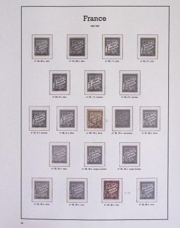 1940-1975, Lot de France avec plusieurs collections