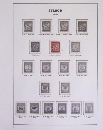 1940-1975, Lot de France avec plusieurs collections