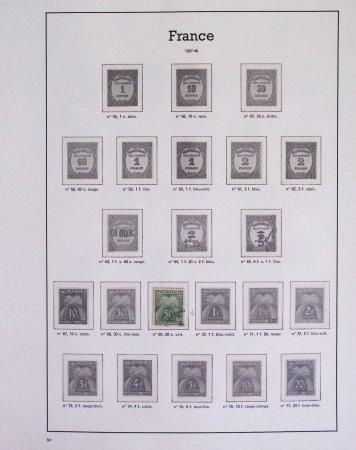 1940-1975, Lot de France avec plusieurs collections