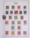 1940-1975, Lot de France avec plusieurs collections