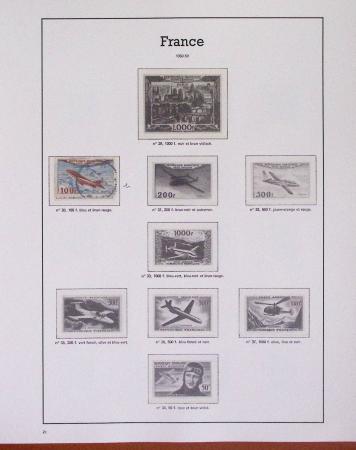 1940-1975, Lot de France avec plusieurs collections