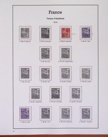 1940-1975, Lot de France avec plusieurs collections